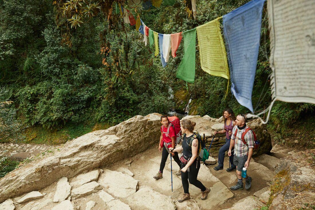 intrepid travel nepal base camp
